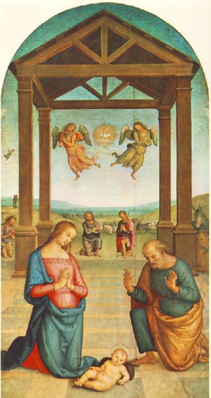 Pietro Perugino The Presepio Spain oil painting art